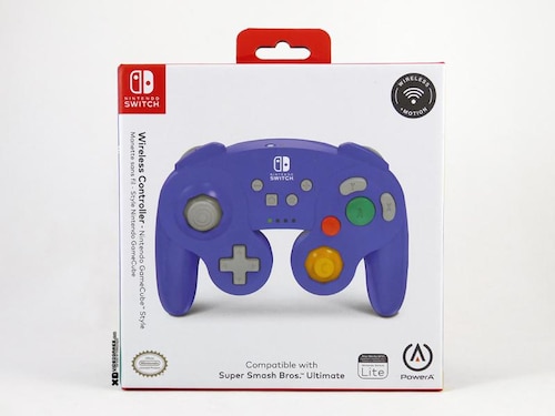 Control Nintendo Switch Inalámbrico Power A Gamecube Morado