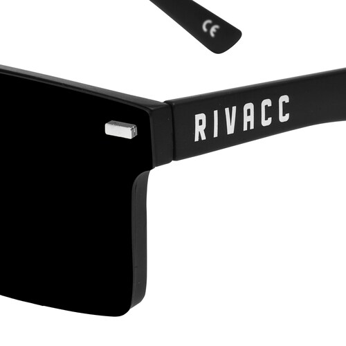 Lentes de sol polarizados Rivacc | Texas - Black mirror.