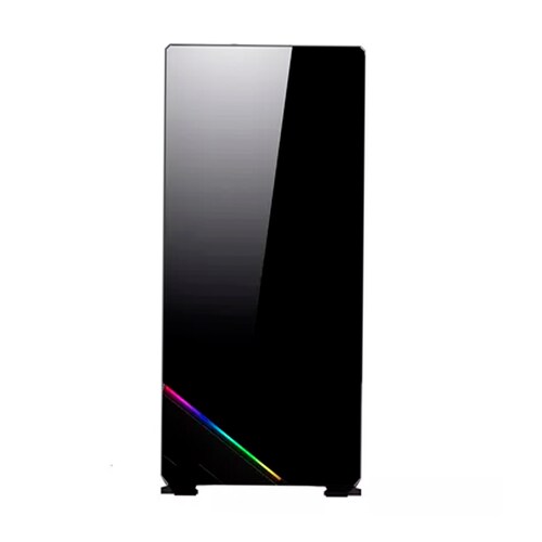 Gabinete Gamer Eagle Warrior Jaguar Sin Fuente Microatx Rgb