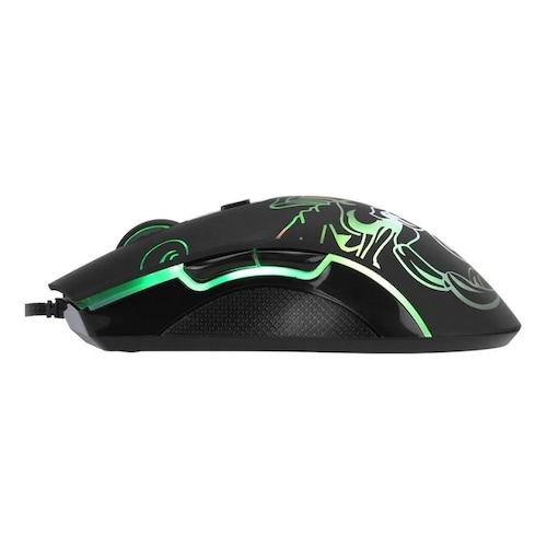 Mouse Gamer Juego Optico 6400 DPI 67 Luces Fondo MARVO M209