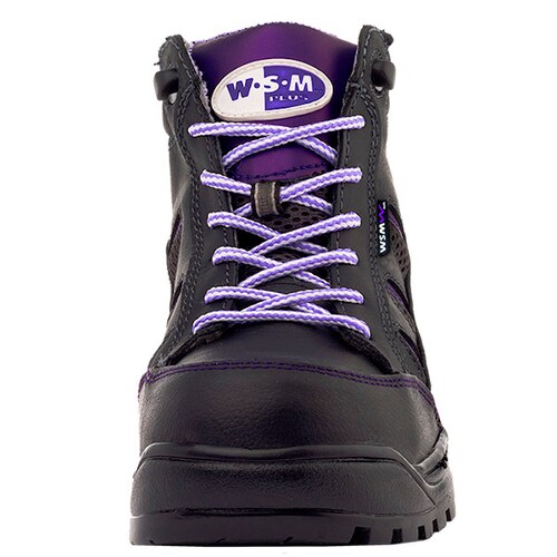 Zapato de Seguridad WSM para Dama, Ergonómico y cómodo. Con casquillo de Policarbonato. Bota Industrial. Terra-L