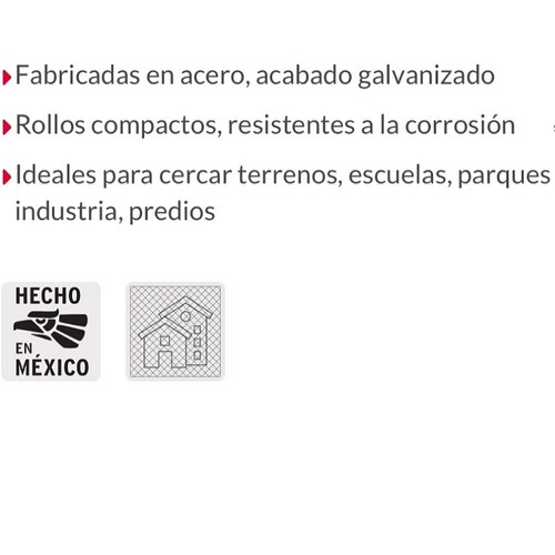 Malla Ciclónica, Calibre 12.5, Abertura 69 X 69, 1.50 X 20 M Ideal cercas Industria Terreno Casa 