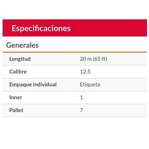 Malla Ciclónica, Calibre 12.5, Abertura 69 X 69, 1.75 X 20 M ideal  Cercas Terrenos Casa industria 