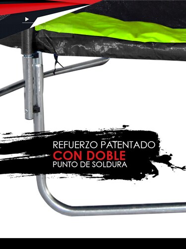 Trampolín Brincolín 8 Pies Máxima Seguridad/envió Y Escalera Gratis