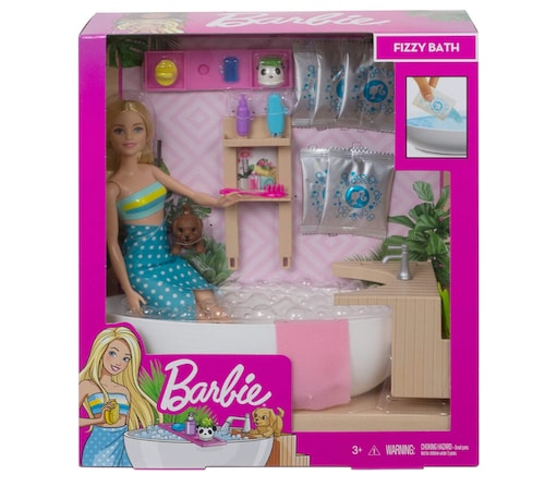 Barbie Baño De Espuma  Fizzy Bath
