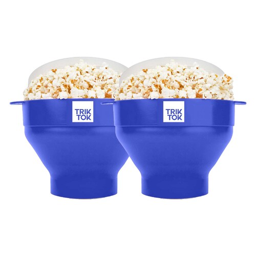 Molde para hacer palomitas de maíz de silicona para microondas - TRIK TOK -
