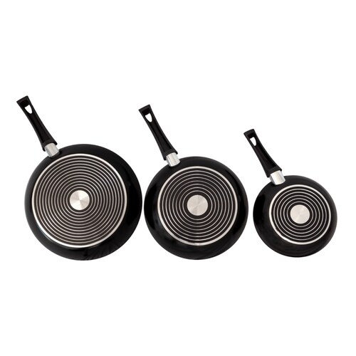 Juego de Sartenes Tramontina 80112050 Lazio 3 Piezas Negro END2*