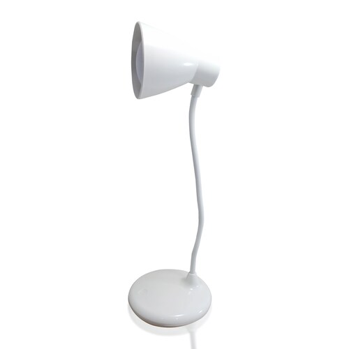 Lámpara De Escritorio Led Ajustable Cuello Flexible 360