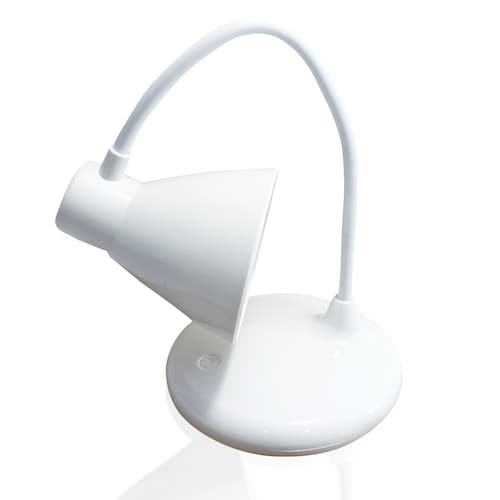 Lámpara De Escritorio Led Ajustable Cuello Flexible 360