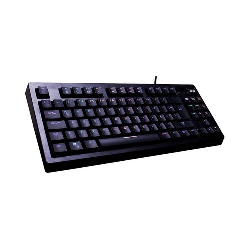 Teclado Vsg Mecanico Rgb Quasar Black Switch Café 