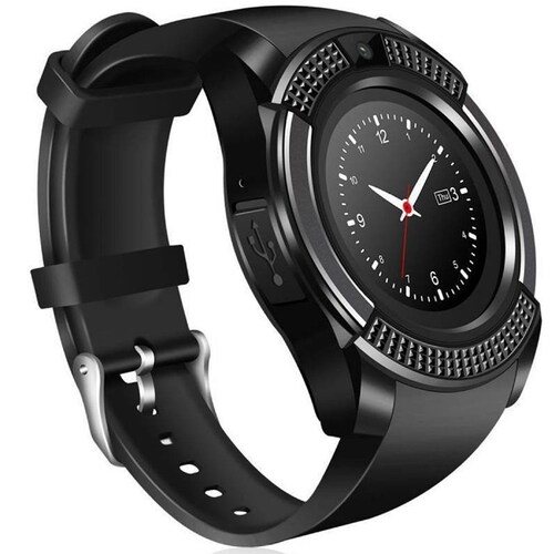 Fralugio Smartwatch Reloj Inteligente con Grabadora de Voz Mod Y1 Y Notificaciones