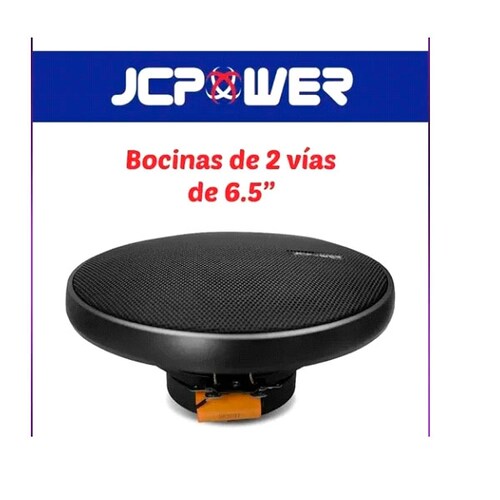 Bocinas Para Puerta 6.5  Jc Power De 2 Vías Gran Calidad