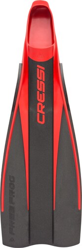 Aleta CRESSI Free Frog de Calzante Cerrado con Pie Descalzo para Buceo y Apnea.