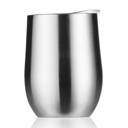 Termo Copa De Vino 350 ml - Acero Doble Capa - Origami Home (Acero)