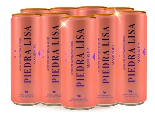 12 Pack Cerveza Colimita Piedra Lisa Lata 355ml C/u