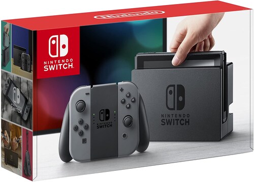 Consola Nintendo Switch 32gb Standard Color Gris Y Negro