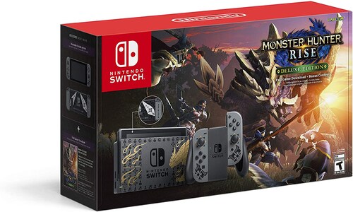 Consola Nintendo Switch Monster Hunter Rise Deluxe Edition