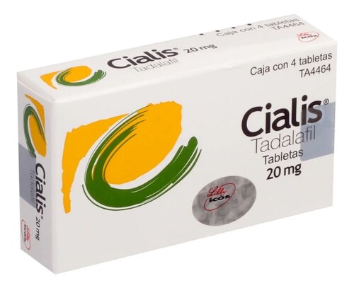 Cialis 4 Tabletas De 20 Mg