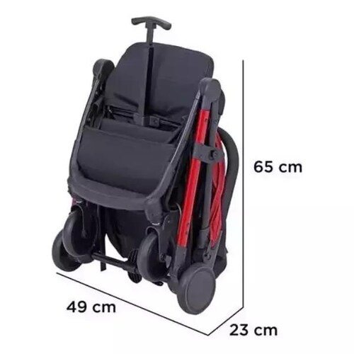 Carriola Aluminio Viaje Ultraligera One Rojo D'bebé 3m-3años