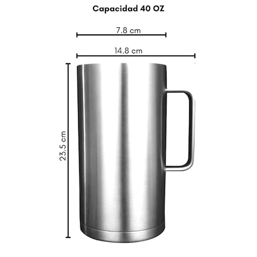 Termo Caguamón Gorilón 1.2 L - Origami Home (Acero)