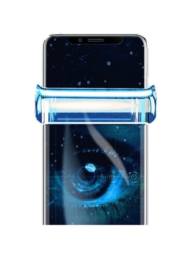 Jeco 99F Kit de Mica Hidrogel AZUL Frontal+Trasera Huawei P7