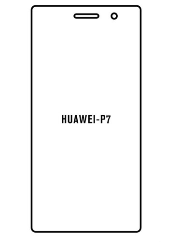 Jeco 99F Kit de Mica Hidrogel AZUL Frontal+Trasera Huawei P7