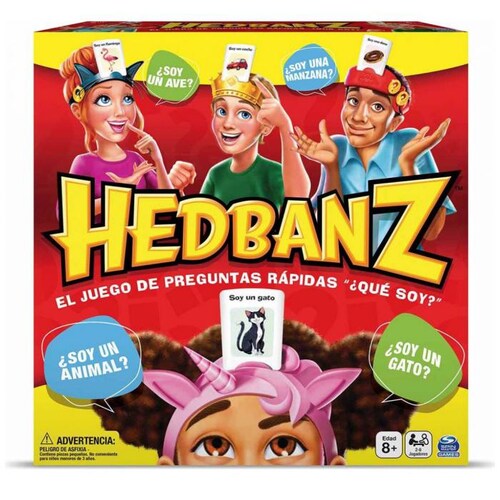 Juego de Mesa Hedbanz Familia Refresh