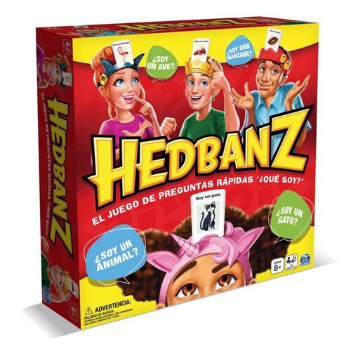 Juego de Mesa Hedbanz Familia Refresh