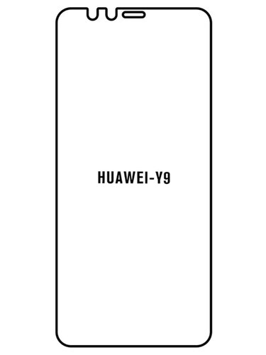 Jeco 99F Kit de Mica Hidrogel AZUL Frontal+Trasera Huawei Y9 2018