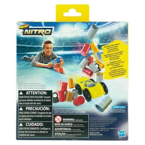 Nerf Nitro Carros De Espuma Pack 2 sets Hasbro