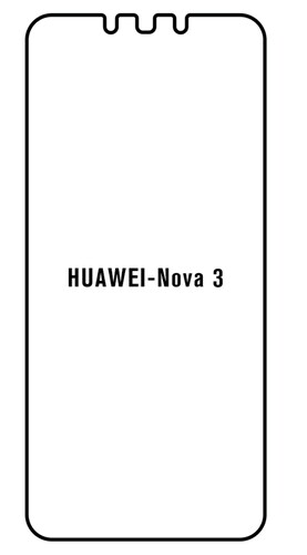 Jeco 99F Kit de Mica Hidrogel AZUL Frontal+Trasera Huawei Nova 3