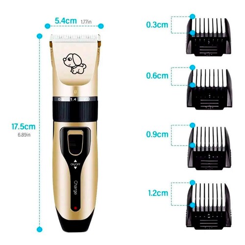 Máquina Rasuradora Cortadora Pelo Para Perros-Gatos Mascotas PET-CLIPPER