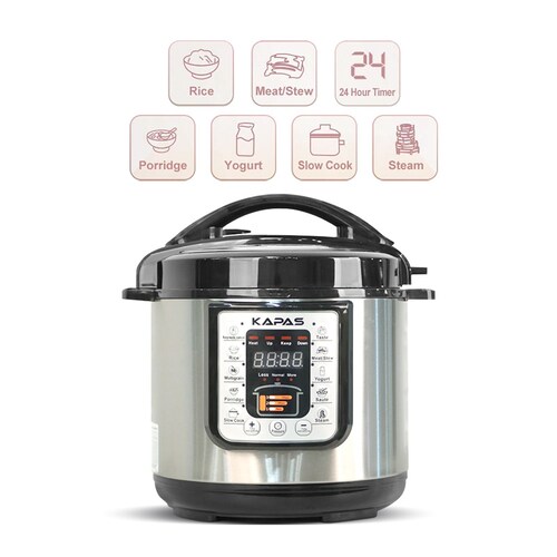 Olla de Presión Eléctrica y Cocción Lenta 10 en 1 Instant Cook