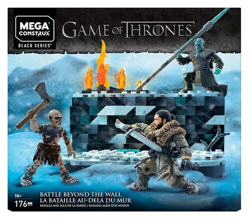 Game Of Thrones Batalla Mas Alla De La Pared Black Series Mega Construx