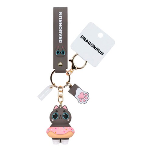 LLAVERO DE MODA COLGANTE KAWAII CONEJO, OSO , DINO Y GATO