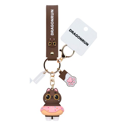 LLAVERO DE MODA COLGANTE KAWAII CONEJO, OSO , DINO Y GATO