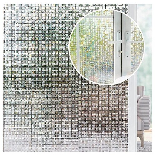 Film Privacidad De Vidrio Vinilo Decorativos Cocina Mosaico