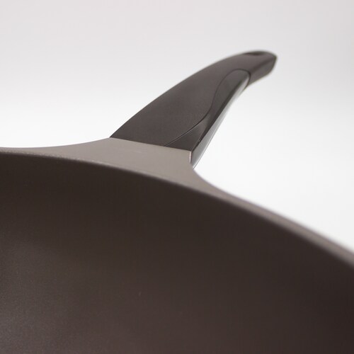 Sartén Wok Cerámico Hello Home en Color Rosa. 30 cm de Diámetro. 