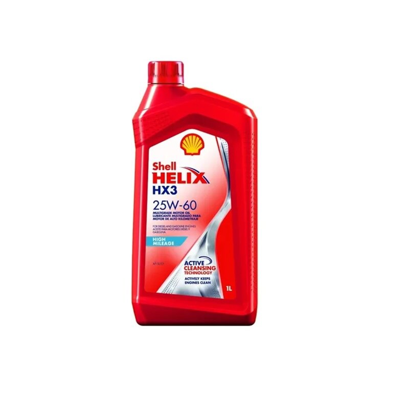 ACEITE SHELL 25W-60 ALTO KILOMETRAJE