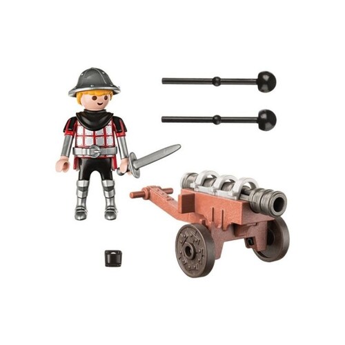 Playmobil 9441 Caballero con Cañón