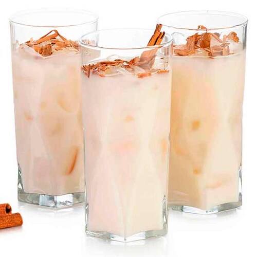 Vaso Rombus alto vidrio 465 ml CRISA 6300 Old Fashion 12 piezas