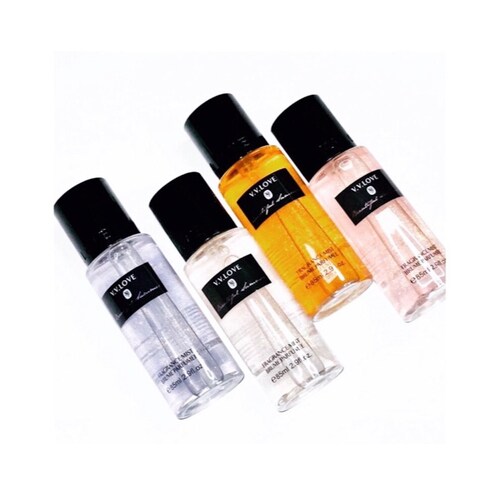 Fragancia Corporal Locion Body Glitter Gold V.V.LOVE Beautiful illuminer 85ml 3 PZ