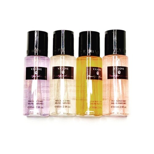 Fragancia Corporal Locion Body Glitter Gold V.V.LOVE Beautiful illuminer 85ml 3 PZ