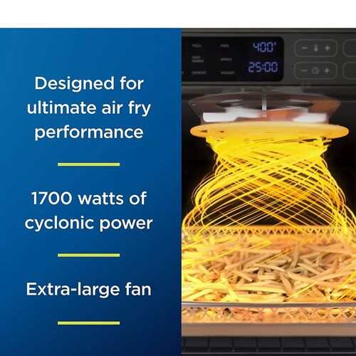 Horno Electrico Digital Con Freidora de Aire Oster 22L 12 Funciones 2021