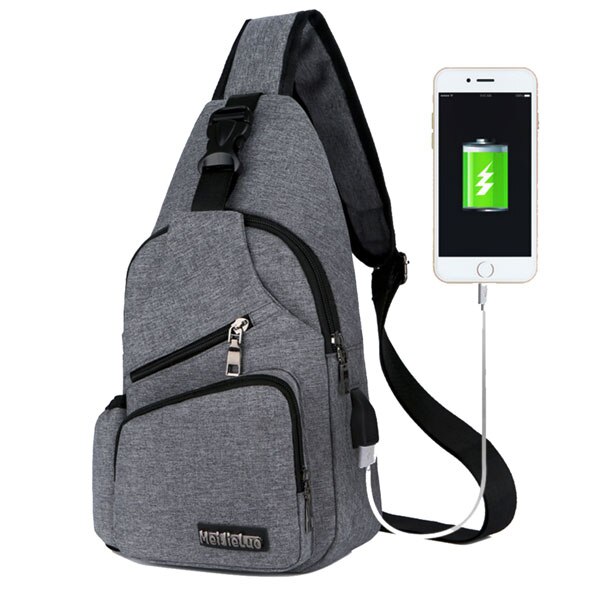 Zen Zen Mochila Para Hombre Mariconera Pechera Hombro Con Porta