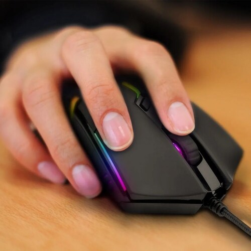 Mouse Gamer Redragon Centrophorus M601 Negro Rgb