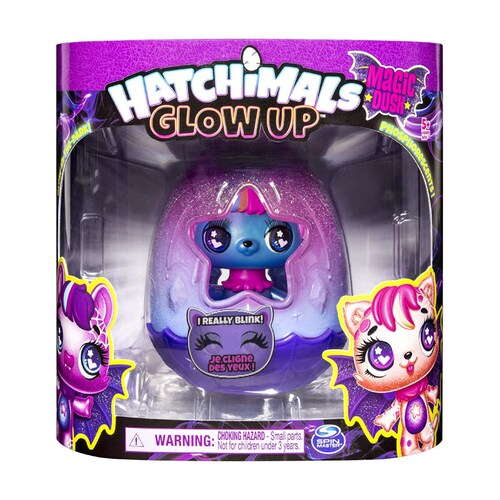 Hatchimals Glow Up  Alas Brillantes Sorpresa Spin Msater