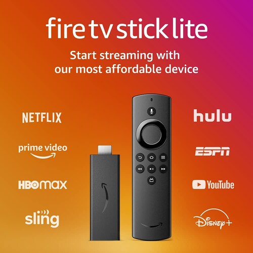 Fire TV Stick Lite. Control por voz Full HD 8GB con 1GB de RAM