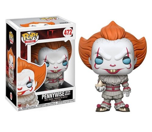 Funko Pop Figura It Pennywise With Boat 472 