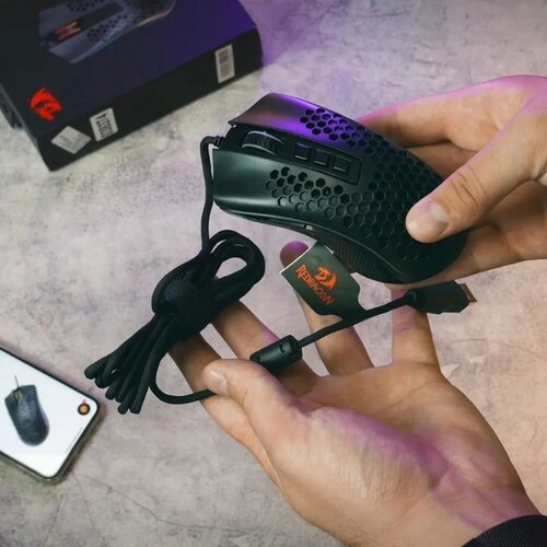 Mouse De Juego Redragon  Storm Elite M988 Black